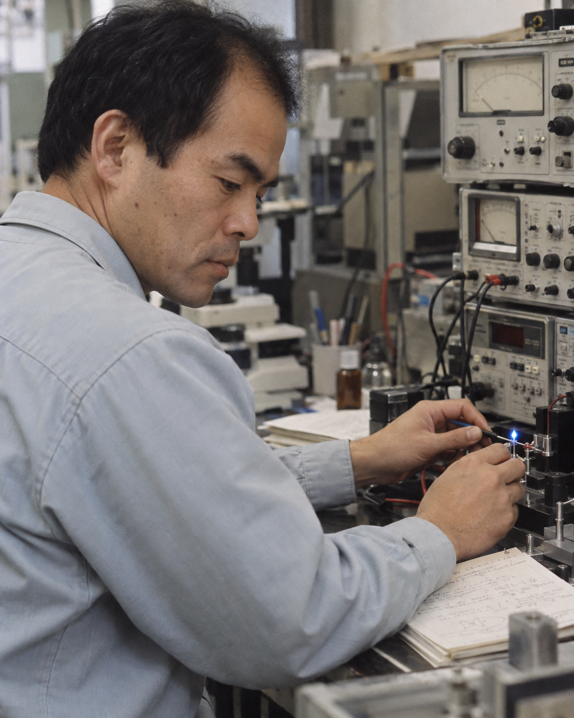 Shuji Nakamura: el azul que faltaba